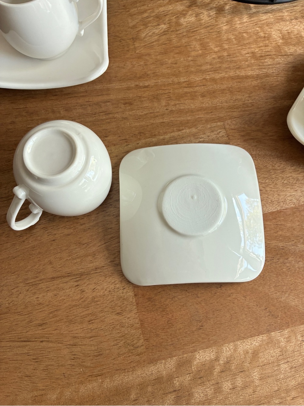 Espresso Cups with Saucers Set, Coffee Cups Metal Stand - Picture 8 of 9